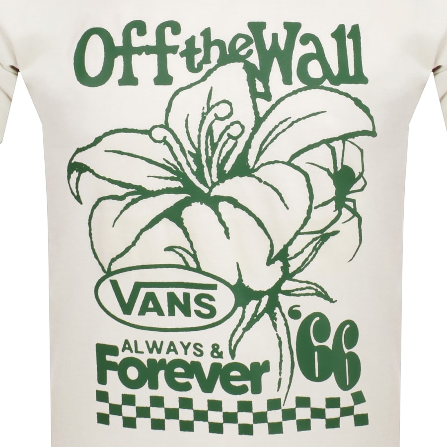 Vans Classic Petal And Pest T Shirt Cream